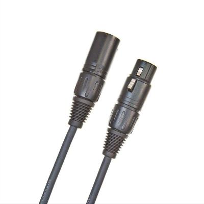 Cabo para Microfone XLR PW-CMIC-10 3,05m Cobre Ultrapuro Preto D'Addario