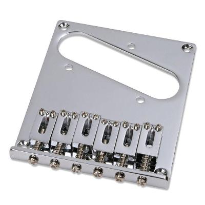 Ponte para Guitarra Telecaster EG14-CR 6 Saddles Cromada Prata Spirit