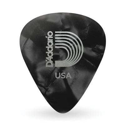 Palheta Celulóide 1CBKP2-25 .50MM 25 Unidades Preta D'Addario
