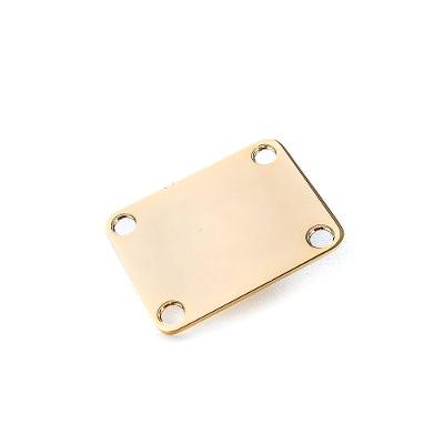 Chapa para Trocolo NP5164-GD Aço Dourada para Guitarra e Baixo Spirit