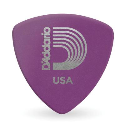 Kit 25 Palhetas D'Addario 2DPL6-25 Delrin Wide Roxa