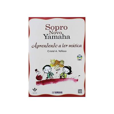 Livro de Música Sopro Novo Yamaha Cristal a. Velloso 415-M Irmãos Vitale