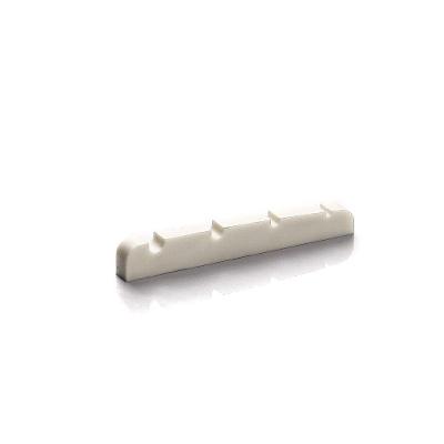 Pestana Nut para Baixo 4 Cordas NBG383-WH 10 Peças Branca Spirit
