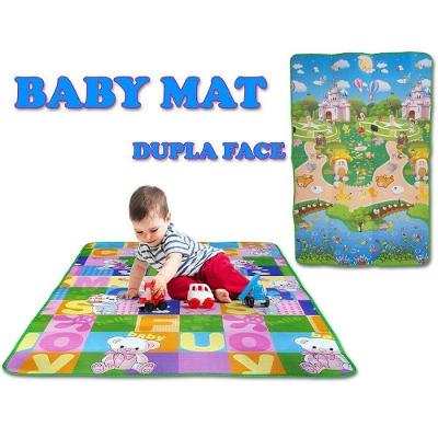 Tapete Baby Mat Dupla Face 180x120cm Impermeável Evamax