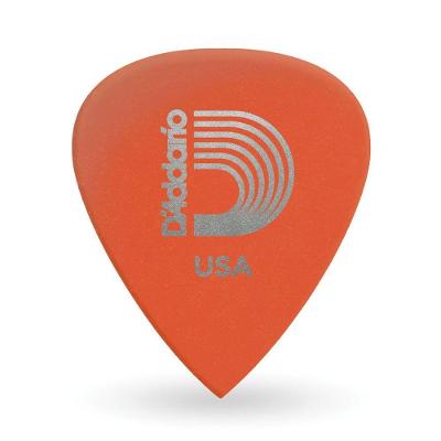 Palheta Duralin Precision 6DOR2-10 Ponta Acentuada Laranja D'Addario