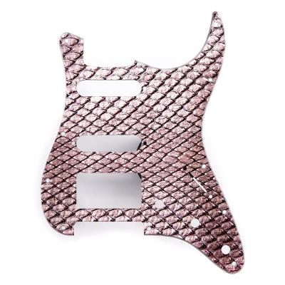 Escudo para Guitarra Am Strat HSS 110-LS Acrílico Escamas Spirit