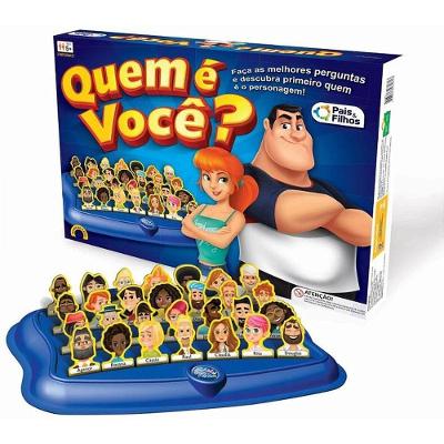 Jogo de Tabuleiro Quem É Você Dedução e Raciocínio Pais & Filhos