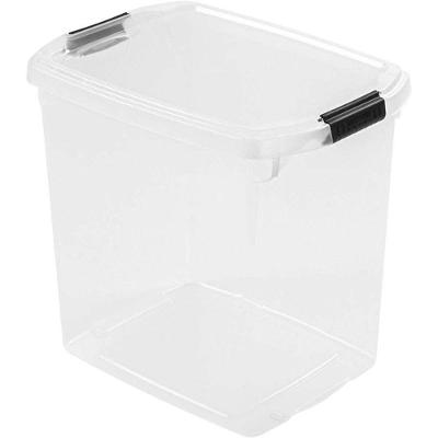 Caixa Organizadora Flex Plástico Transparente Multiuso 14L Sanremo