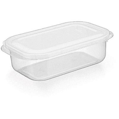 Pote Plástico Retangular Alto 1,5L Tampa Vedada Empilhável Nitron Plast