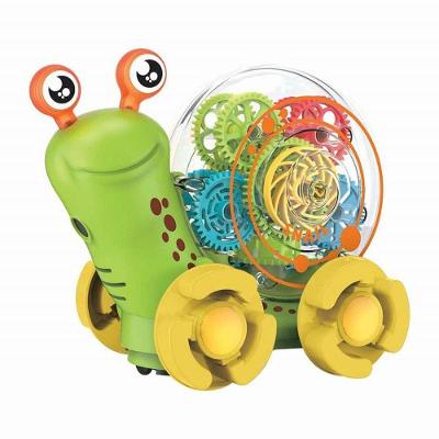 Brinquedo Educativo Caracol Bebê Music com Projetor Engrenagens Braskit
