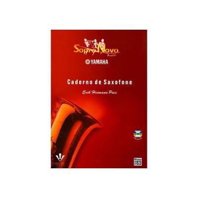 Livro de Música Sopro Novo Yamaha Saxofone Erik H. Pais Irmãos Vitale