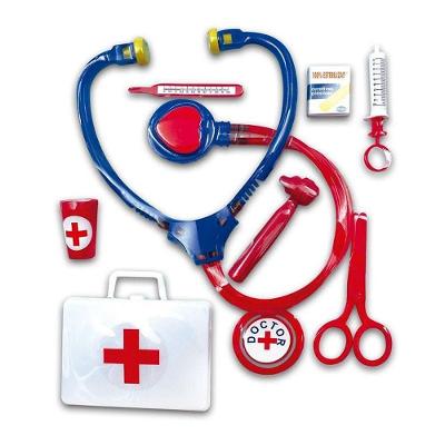 Kit Médico Infantil Doctor Set 9 Peças Criatividade Pica Pau