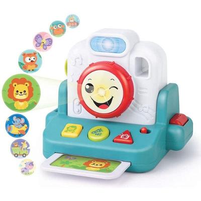 Brinquedo Educativo Câmera Musical com Som Imagem e Projeção Braskit