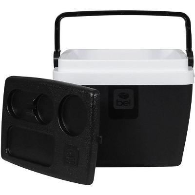 Caixa Térmica Bel 12L Alça Ergonômica Suporte para Copos Azul Belfix