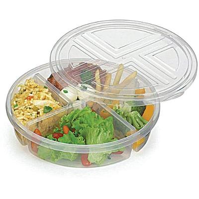 Pote Plástico Premier 4 Divisórias 1,2L BPA Free Nitron Plast