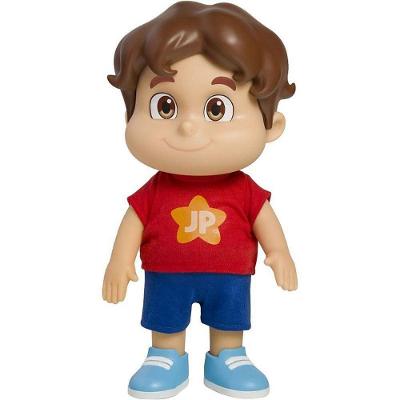 Boneco JP 28cm Maria Clara e JP Personagem Oficial Vinil Baby Brink