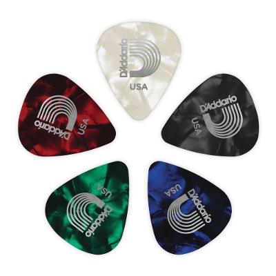 Palheta Celulóide 1CAP2-25 0,50MM 25 Unidades Timbre Quente D'Addario