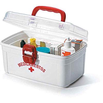 Organizador de Medicamentos MED 2,8L Compacto para Uso Doméstico Nitron Plast