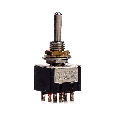 Chave Seletora Mini M203-GD 2 Posições Toggle Guitarra Dourada Spirit