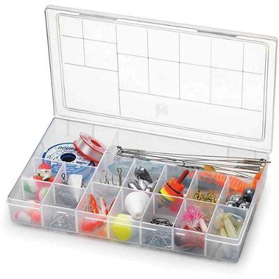 Organizador Caixa 16 Divisórias Grande Plástico Resistente Nitron Plast