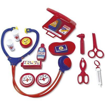 Kit Brinquedo Médico Medical Center 18 Peças Plástico Pica Pau