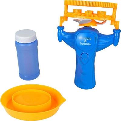 Lançador de Bolhas de Sabão Elétrico Disparo Automático Bee Toys