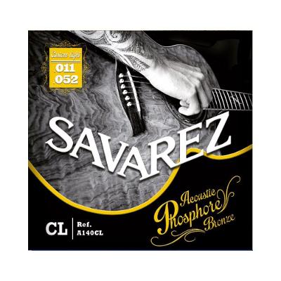 Encordoamento Violão Aço A140CL Phosphore Bronze Custom Leve Savarez