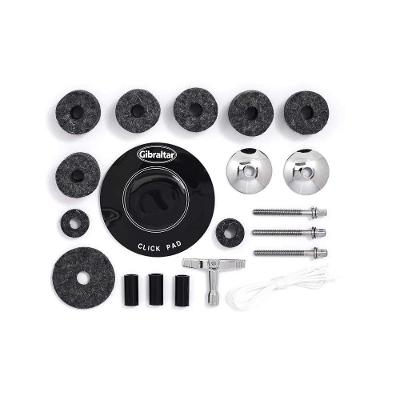 Kit de Acessórios para Bateria Gibraltar SC-DTK Click Pad e Chave de Tensão Preto