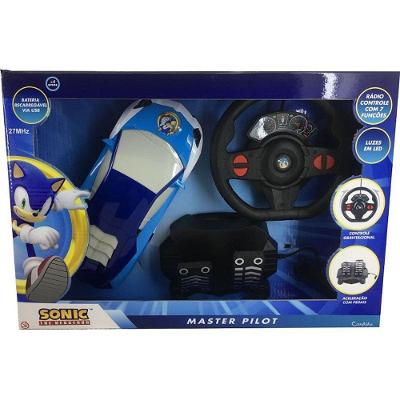 Carrinho de Controle Remoto Sonic Master Pilot 7 Funções Candide
