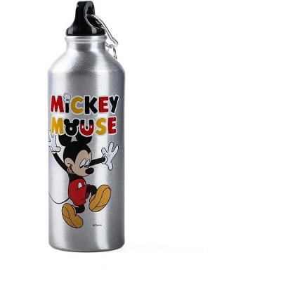 Garrafa de Alumínio Mickey 500ML Tampa Anti-Vazamento Disney
