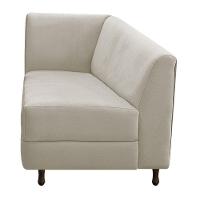 Diva Recamier Heitor 140Cm Lado Direito Linho - Doce Sonho Móveis Bege - 3