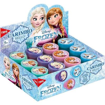 Carimbo Pedagógico Summit Frozen 4 Modelos Sortidos 12 Unidades