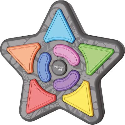 Jogo de Memória Estrela 4 em 1 com Som e Luz DM Toys