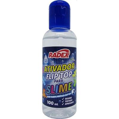 Ativador para Slime Flip Top 100ML Fórmula à Base de Água Radex