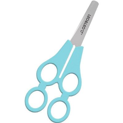 Tesoura Escolar Leonora Dupla Tandem Color Joy Inclusiva Ambidestra