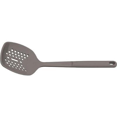 Escumadeira Softta Silicone Cinza Resistente a 210 graus C para Panelas Tramontina