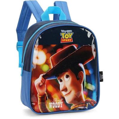 Mochila Infantil Toy Story Petit P Estampa Azul Escuro Luxcel