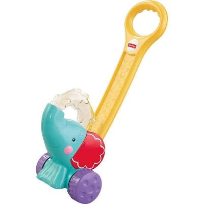 Brinquedo Infantil Elefante Bolinhas Divertidas Mattel Estimula Caminhar com 3 Bolinhas