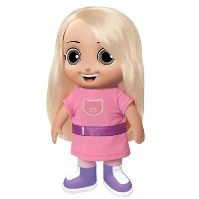 Boneca Jessica Neto Aventureira 14 Frases 27cm Rosa Baby Brink
