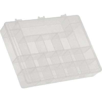 Organizador Box GG 37x27x6cm Plástico Transparente Resistente Paramount Plásticos