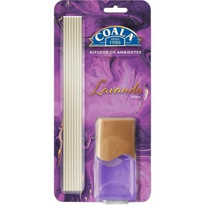 Difusor de Aroma Coala Lavanda 100ML com Varetas Antares