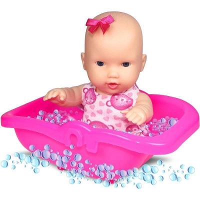 Boneca Meu Beijinho Baby Banho Resistente à Água Sid Nyl