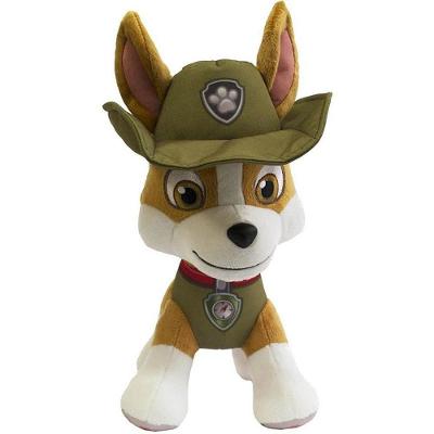 Pelúcia Patrulha Canina Tracker 30cm Macia Sunny Brinquedos