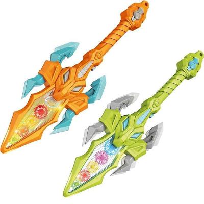 Lança Dino Power com Luz Som e Movimento em Plástico DM Toys