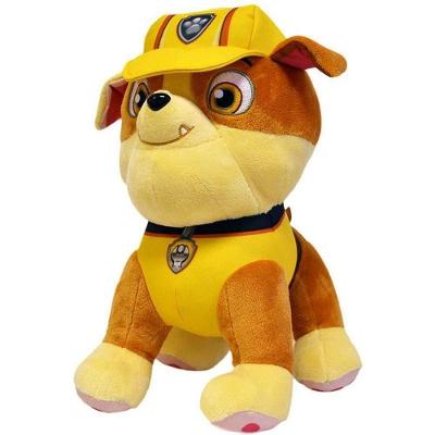 Pelúcia Rubble Patrulha Canina 30cm Amarelo Sunny Brinquedos