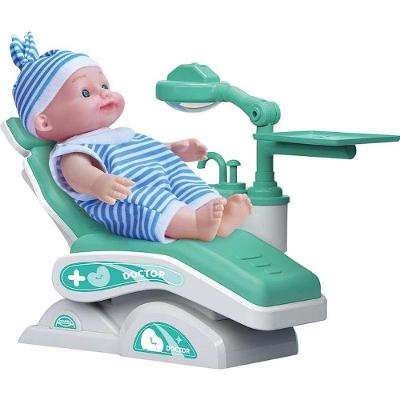 Brinquedo Doutor DM Dentista com Boneca e Acessórios Azul DM Toys