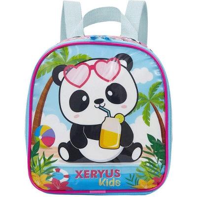 Lancheira Térmica Panda 1 Poliéster 420D Compartimento Térmico Estampa de Panda Xeryus