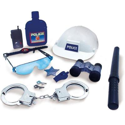 Kit Police Detective Set 12 Peças Acessórios Realistas Pica Pau