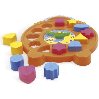 Brinquedo Educativo Relógio Clock 12 Peças Bebê Pica Pau Brinquedos
