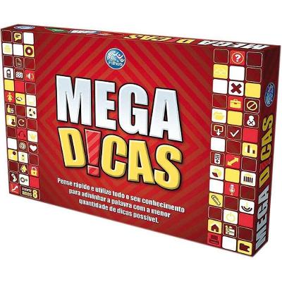 Jogo de Tabuleiro Mega Dicas Adivinhação 2 a 4 Jogadores Pais & Filhos